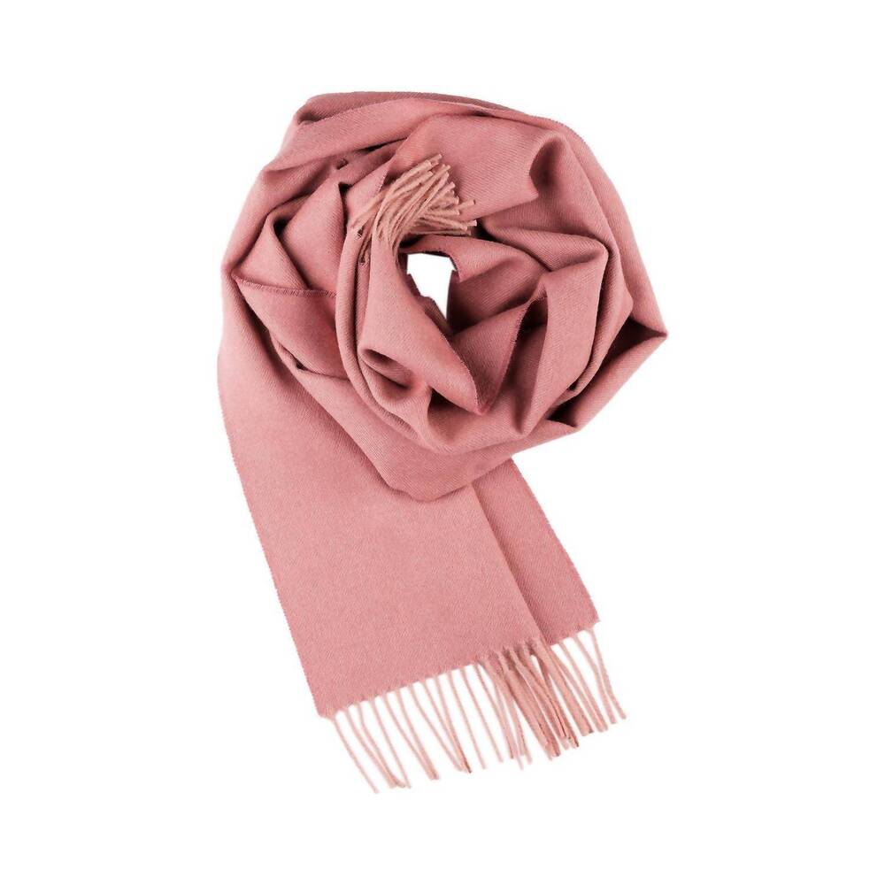 NEW SHUPACA women's wool scarf in persimmon